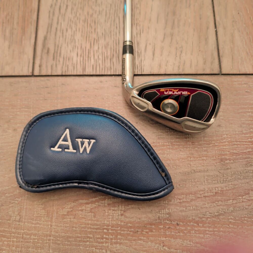 TaylorMade Burner Plus AW Approach Wedge Steel Shaft Right Handed w Headcover